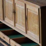 Henning Kjærnulf, mid-century Danish brutalist enfilade in oak, 1960s.