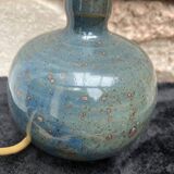 Enamelled stoneware lamp base