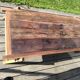 XXL coffee table made of recycled wood
