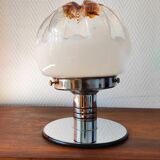 1970 Murano glass ball lamp