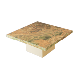 1960s onyx coffee table