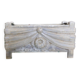 Art deco cast iron planter