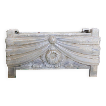 Jardinière en fonte art déco