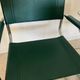 Set of 6 tubular chairs Bauhaus style design 80s/90s green