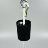 1960s/70s UFO Ceiling Lamp Hanging Lamp by Doria Leuchten Glass Space Age