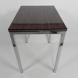 Table basse en formica et métal chromé, 1960s
