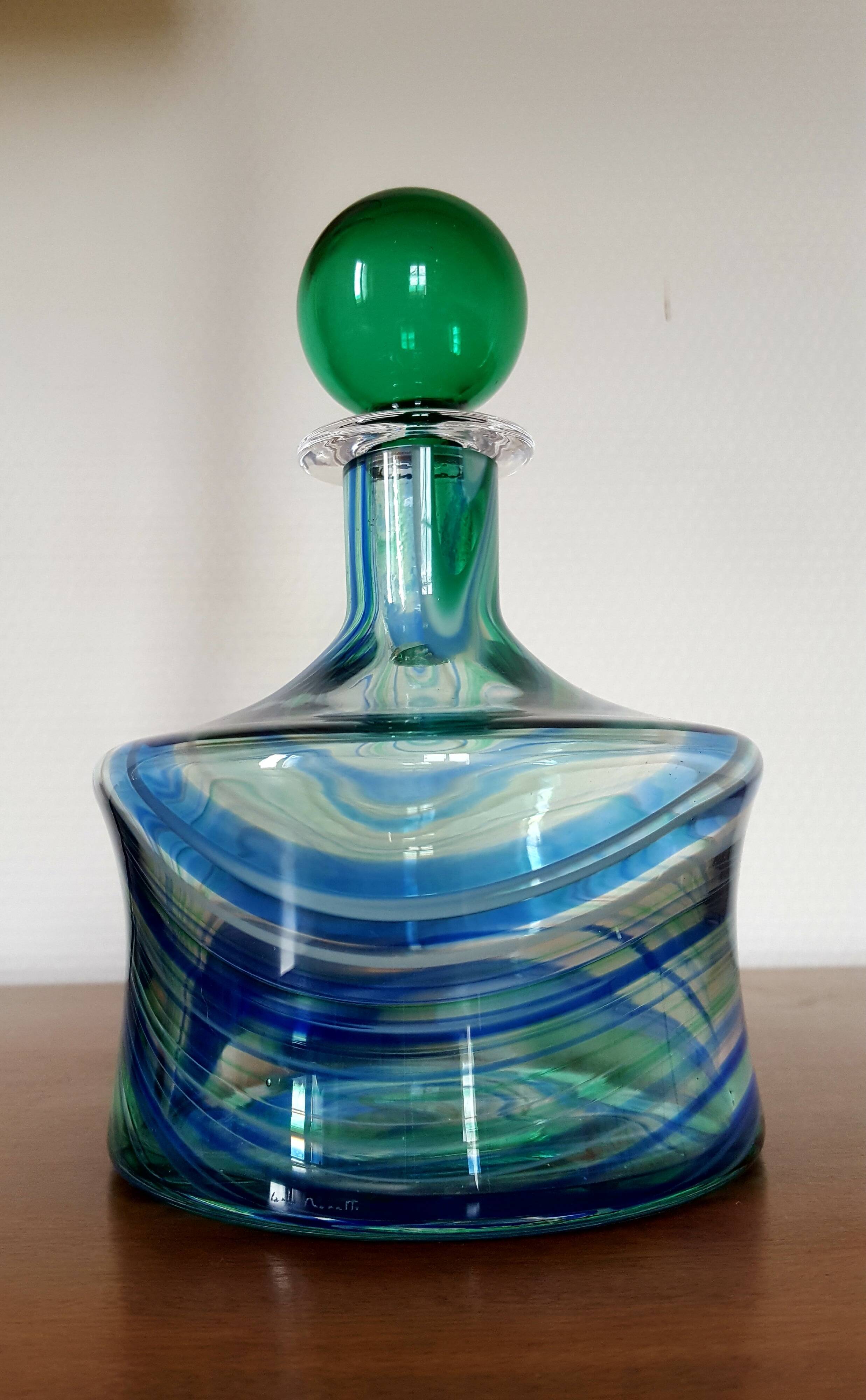 Murano glass carafe