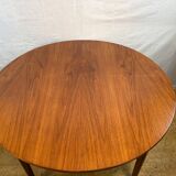 Mid Century Retro Teak Round Extending Dining Table by Nathan 1960–1970