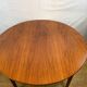 Mid Century Retro Teak Round Extending Dining Table by Nathan 1960–1970