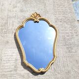 Vintage Louis XV style gold mirror 34.50cm