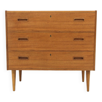 Scandinavian teak chest of drawers, Sweden, 1960