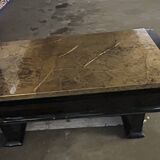 Coffee table in the style of Guy Lefebvre, 1970s.