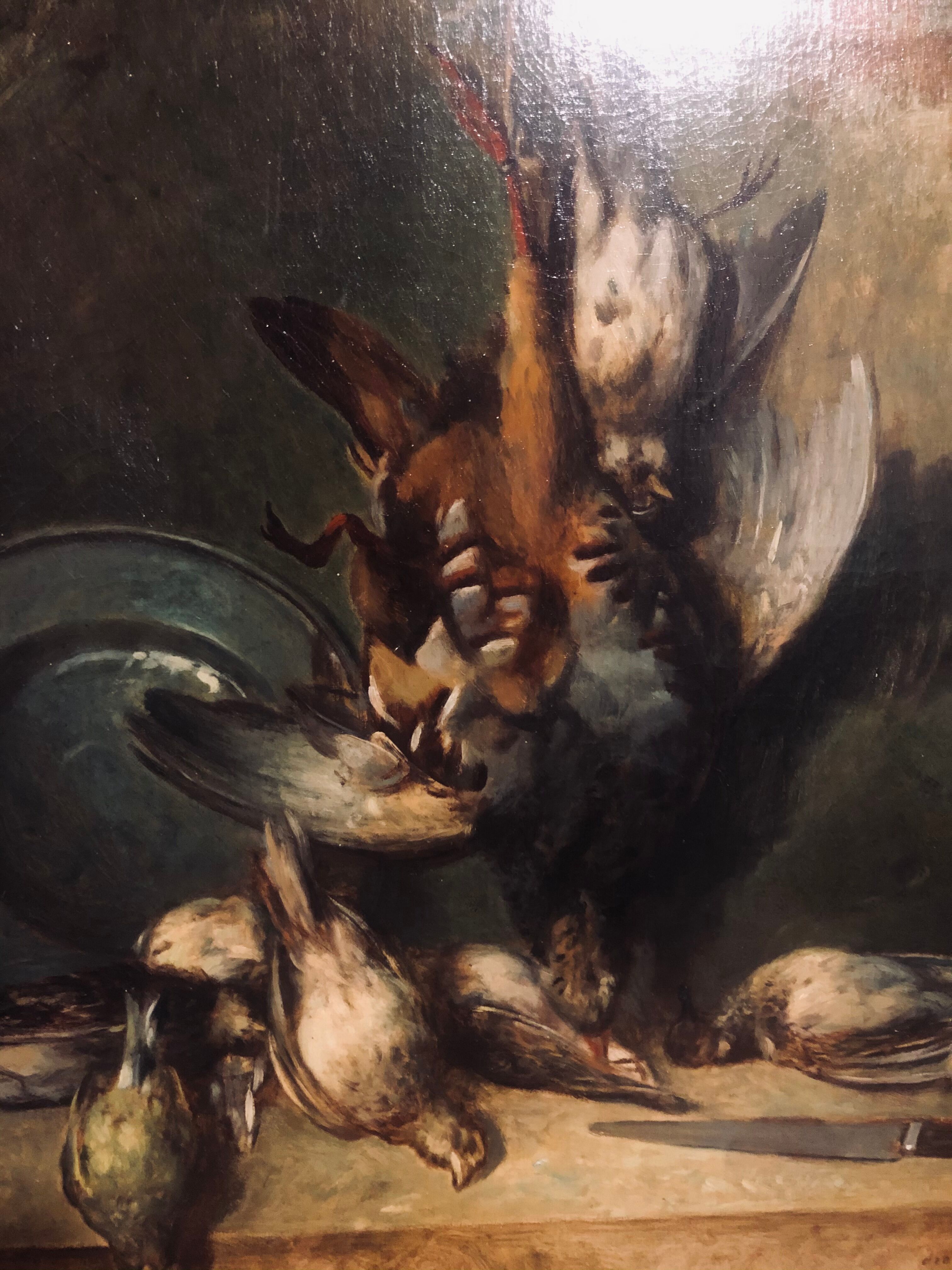 Still life painting oil on canvas by Alexandre Couder