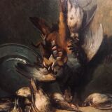 Tableau nature morte huile sur toile d'Alexandre Couder