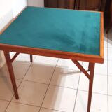 Table de bridge pliante ancienne (1er moitié XXè )