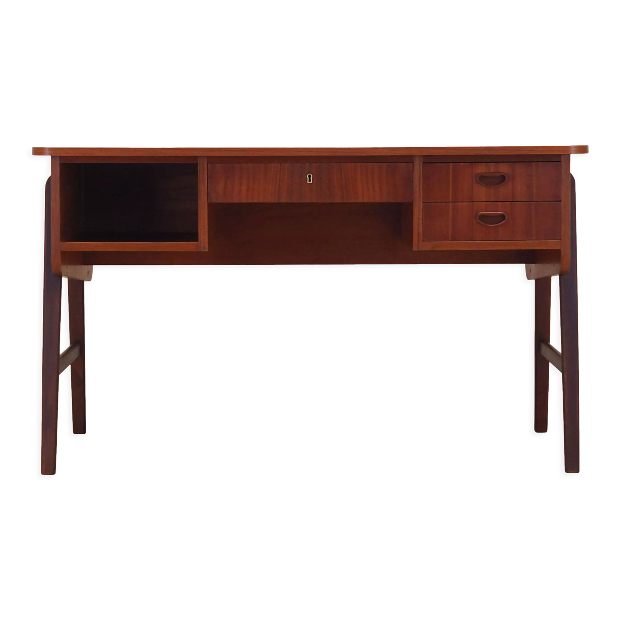Teak desk, Danish design, 1970s, production: Denmark