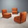 Zanotta armchairs designed by Pas D'Urbino Lomazzi vintage 1980s