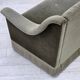 1970s, Danish 3-seater sofa, green furniture velour, beech wood.