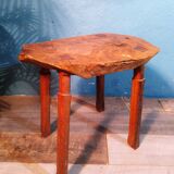 Side table "brutalist" 1950s