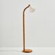 Pine floor lamp for Solbackens Svarveri