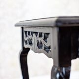 Antique Side Table with Ceramic Top, 1890s