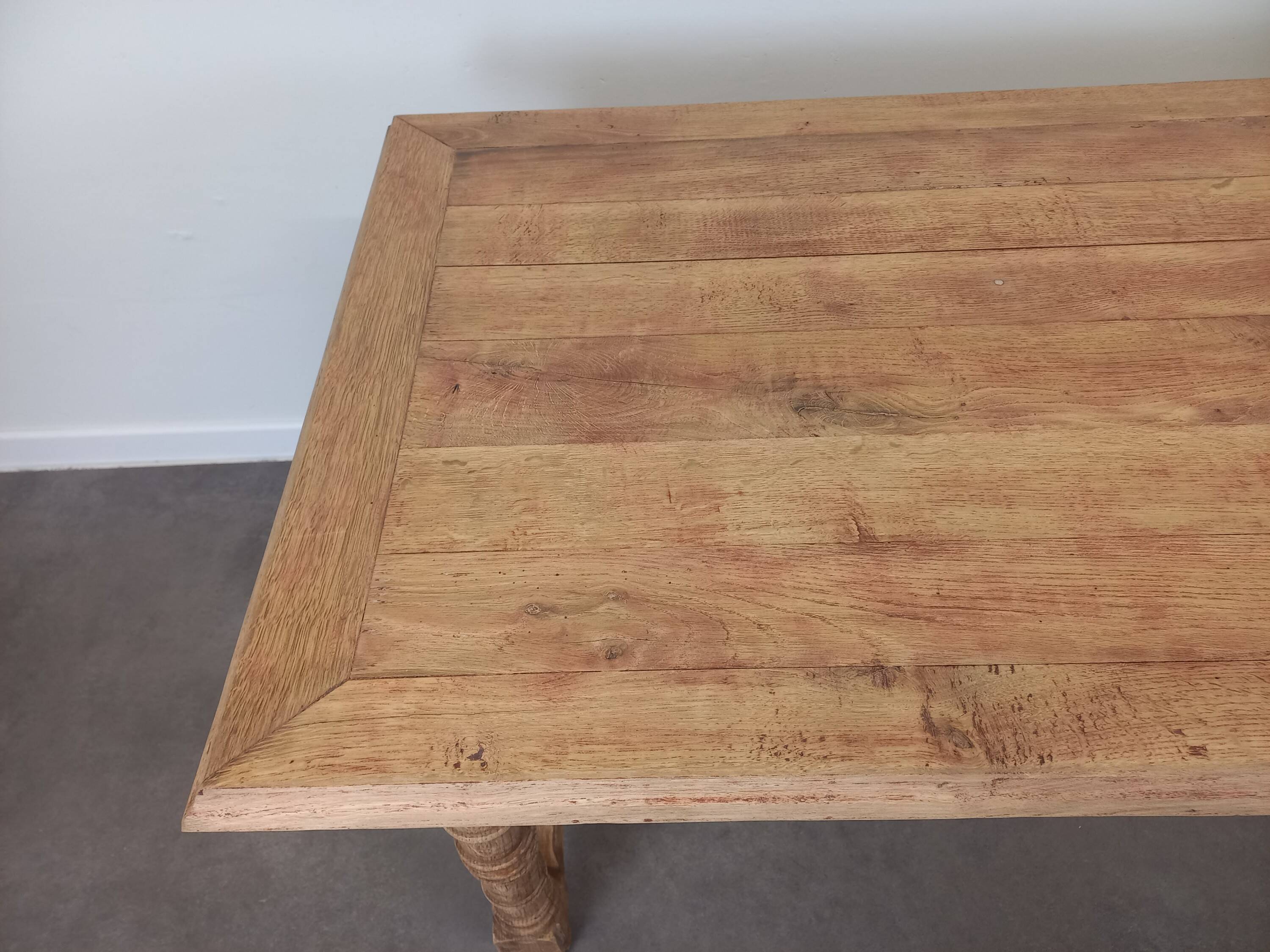 Oak farm table 158 cm
