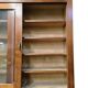 Vintage industrial wooden display cabinet / cupboard / laboratory cabinet