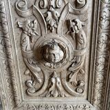 Carved wooden sideboard