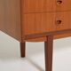 Scandinavian teak sideboard with pull-out shelf, 1960s