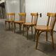 Set of 4 chairs baumann 1981