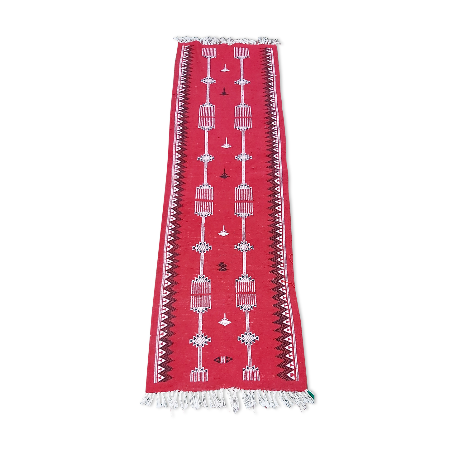 Handmade kilim corridor rug - 194x58cm