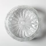 Pressed Glass Bowl: Kvety Flower Design by Pavel Panek / 1973