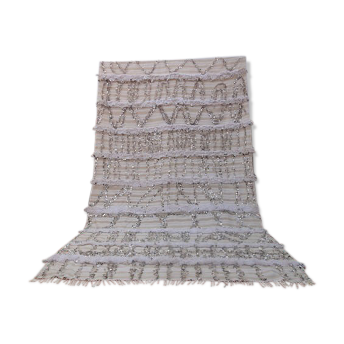 Beige Handira 262 x 152 cm