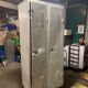 Double metal cloakroom cabinet