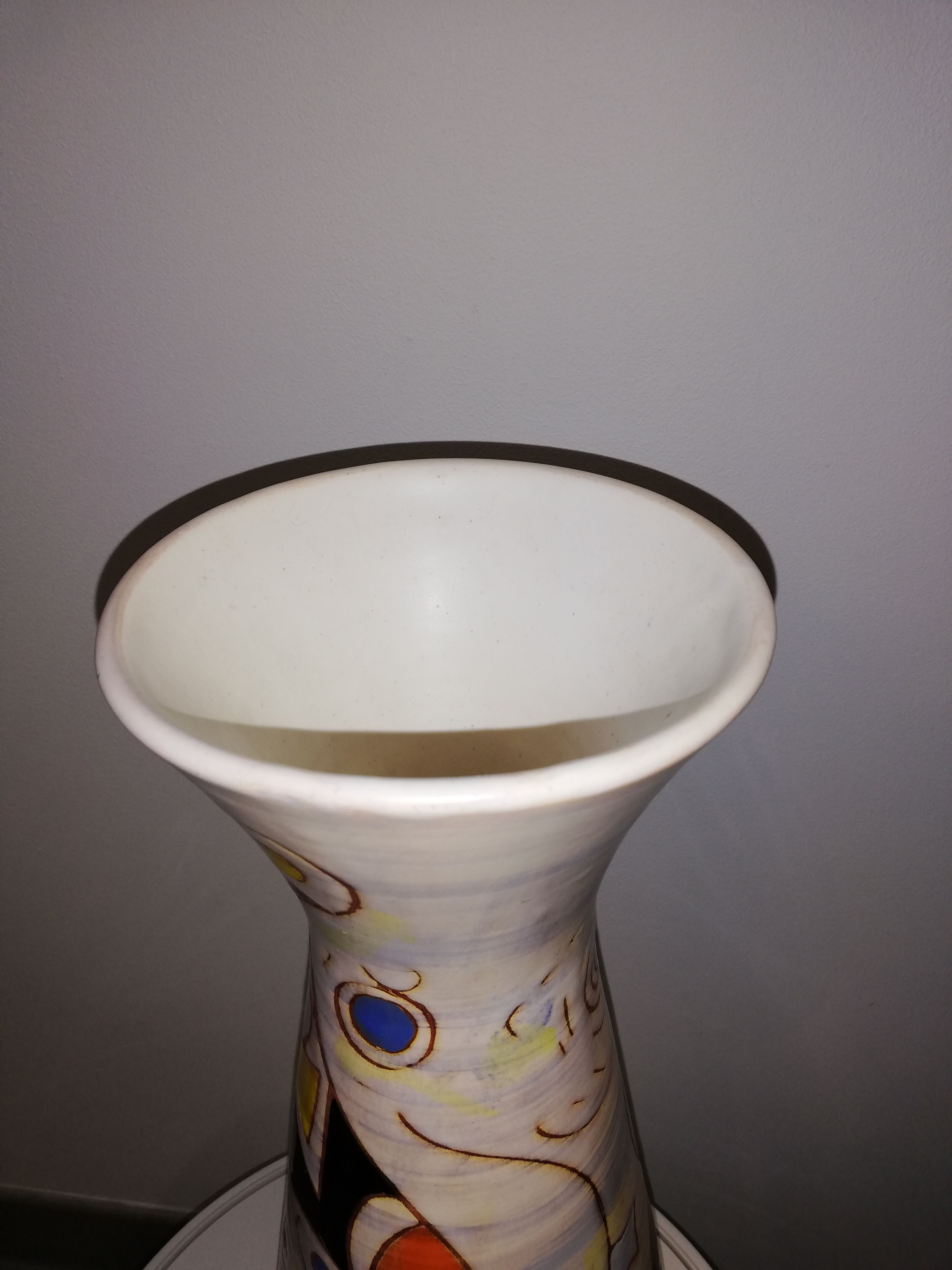 Large vase Marie Christine Treinen vallauris 45cm 60s