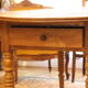 Round table Solid wood