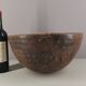 Ancient peulh calabash african art primitive arts vintage / africa / mid-century
