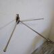 Vintage articulated towel rack 3 arms