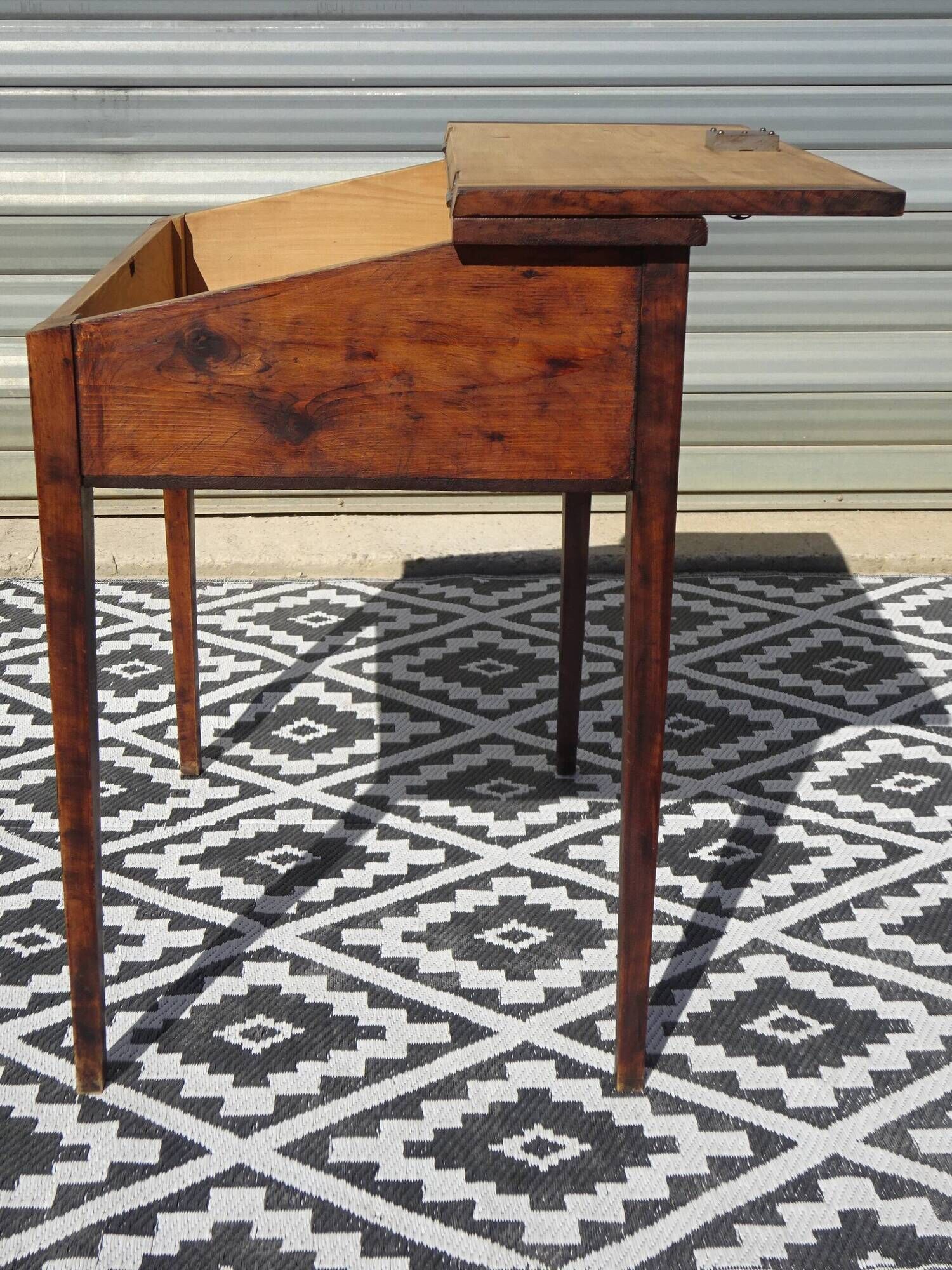 vintage desk with storage
