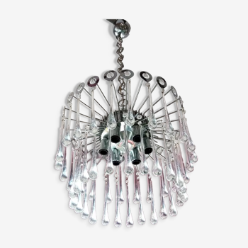 Italian murano waterfall chandelier