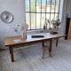 Oak farmhouse table 213-283cm with extension