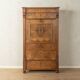 Antique secretary desk from the 1880s, walnut, restored