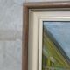 Åke Waldemar Larsson (1913-1995), Swedish Landscape, Oil on Panel, 1970s, Framed.