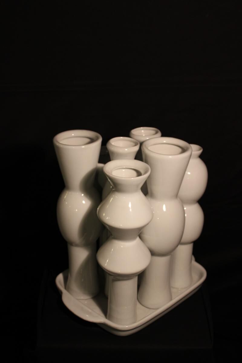 Group of ceramic vases