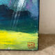 Abstract, oil on canvas signed Christian Mallet 2002