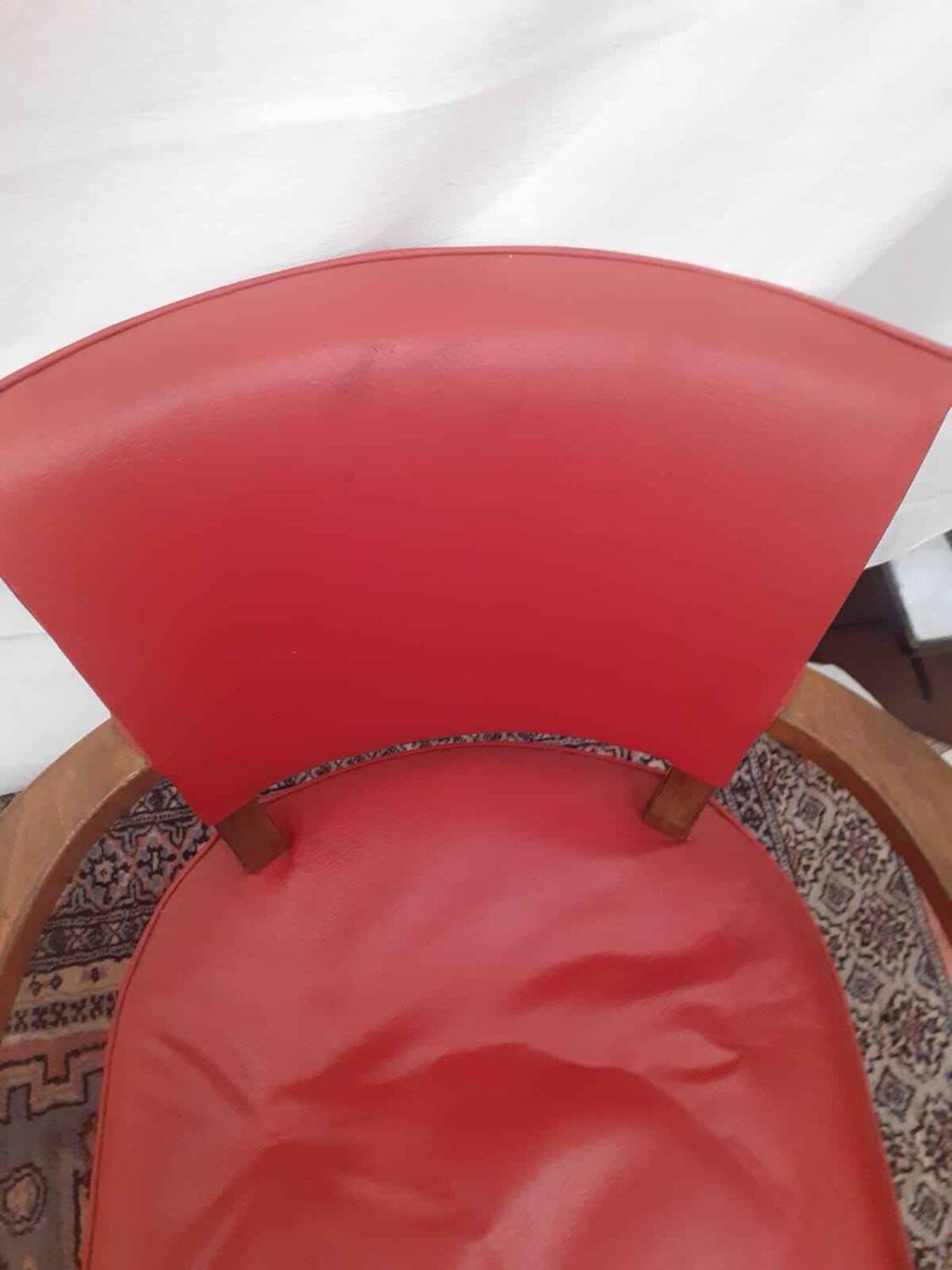 Vintage bridge armchair