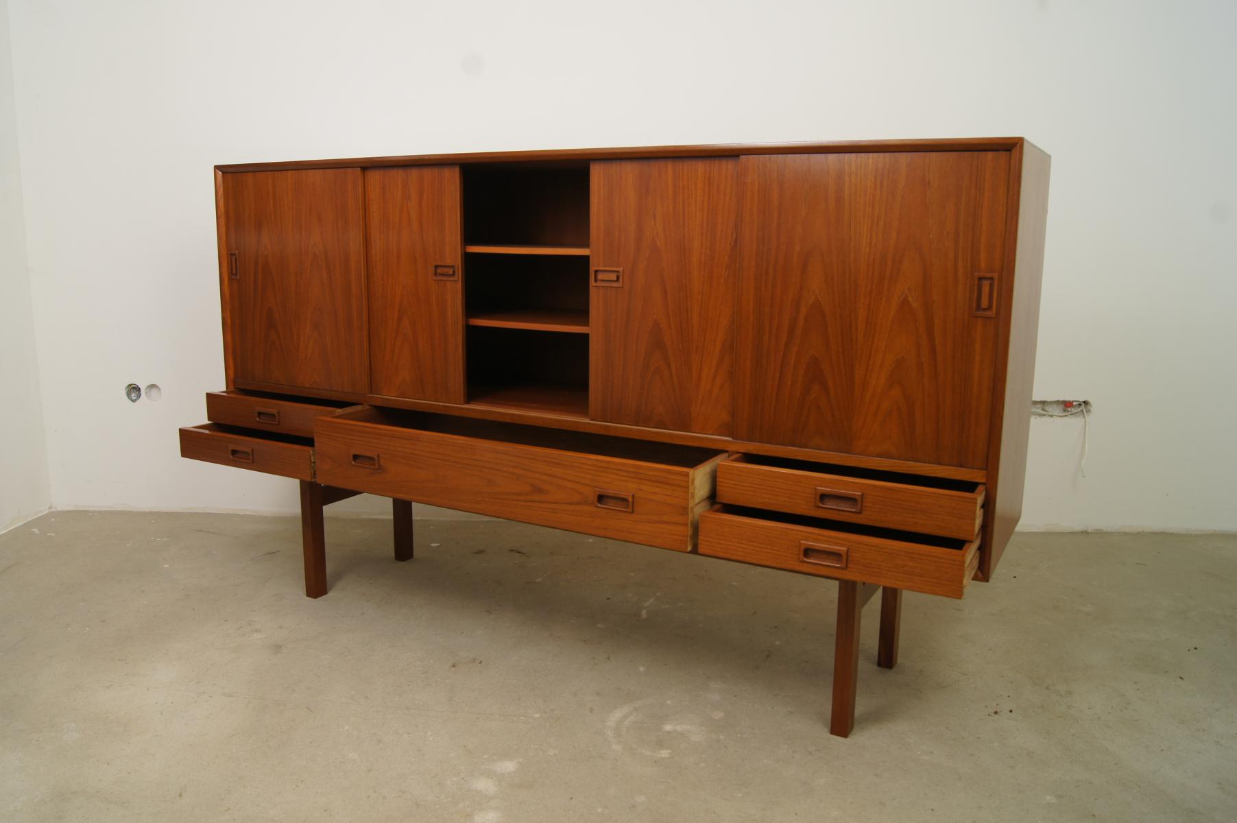 Top buffet teak Denmark, 1960