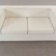 Throw Away Sofa by Willie Landels for Zanotta 1965 in white vinyl