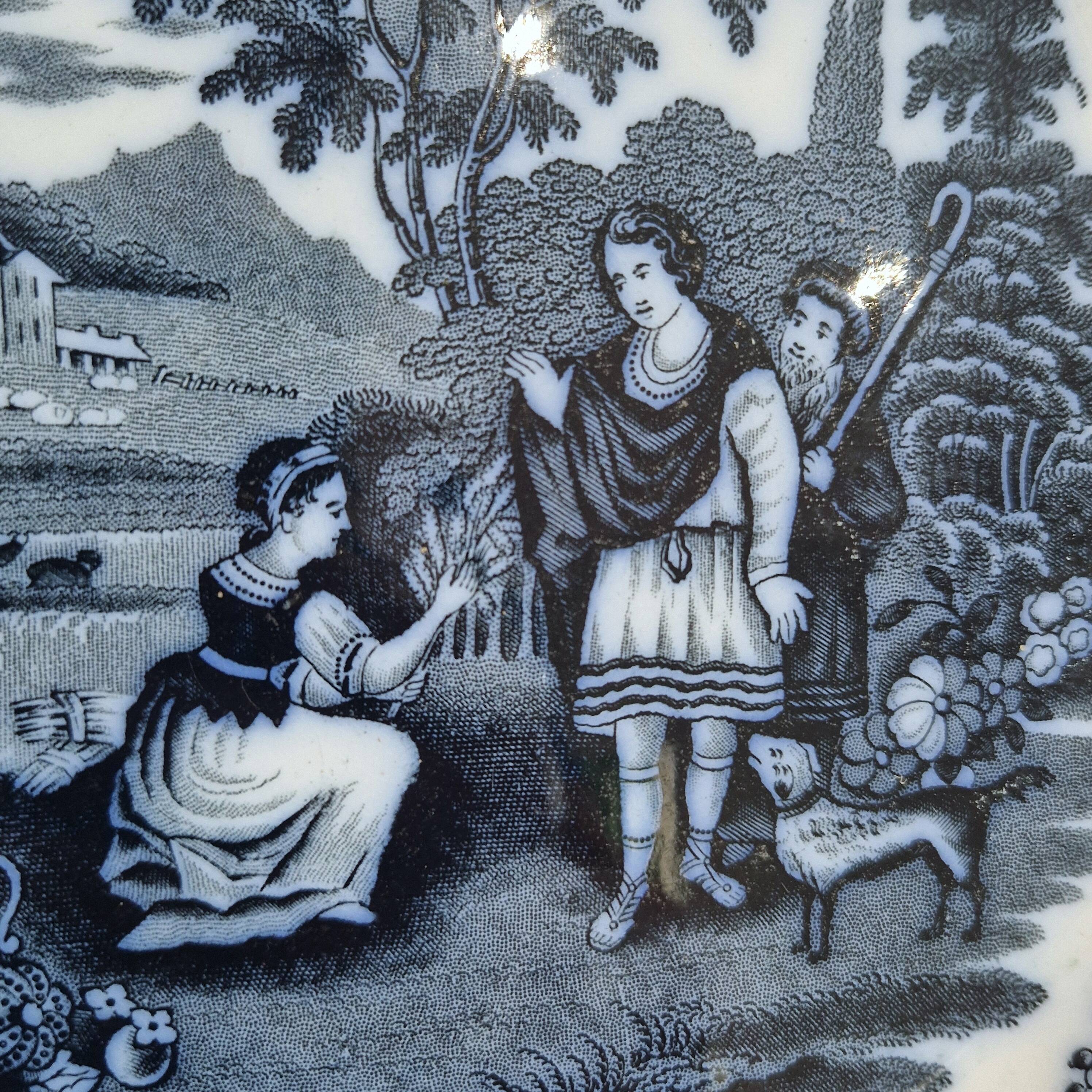 Ceramic collection plate petrus regout maastricht