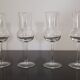 Set of 6 crystal glasses with grappa/digestive Italian Luminarc